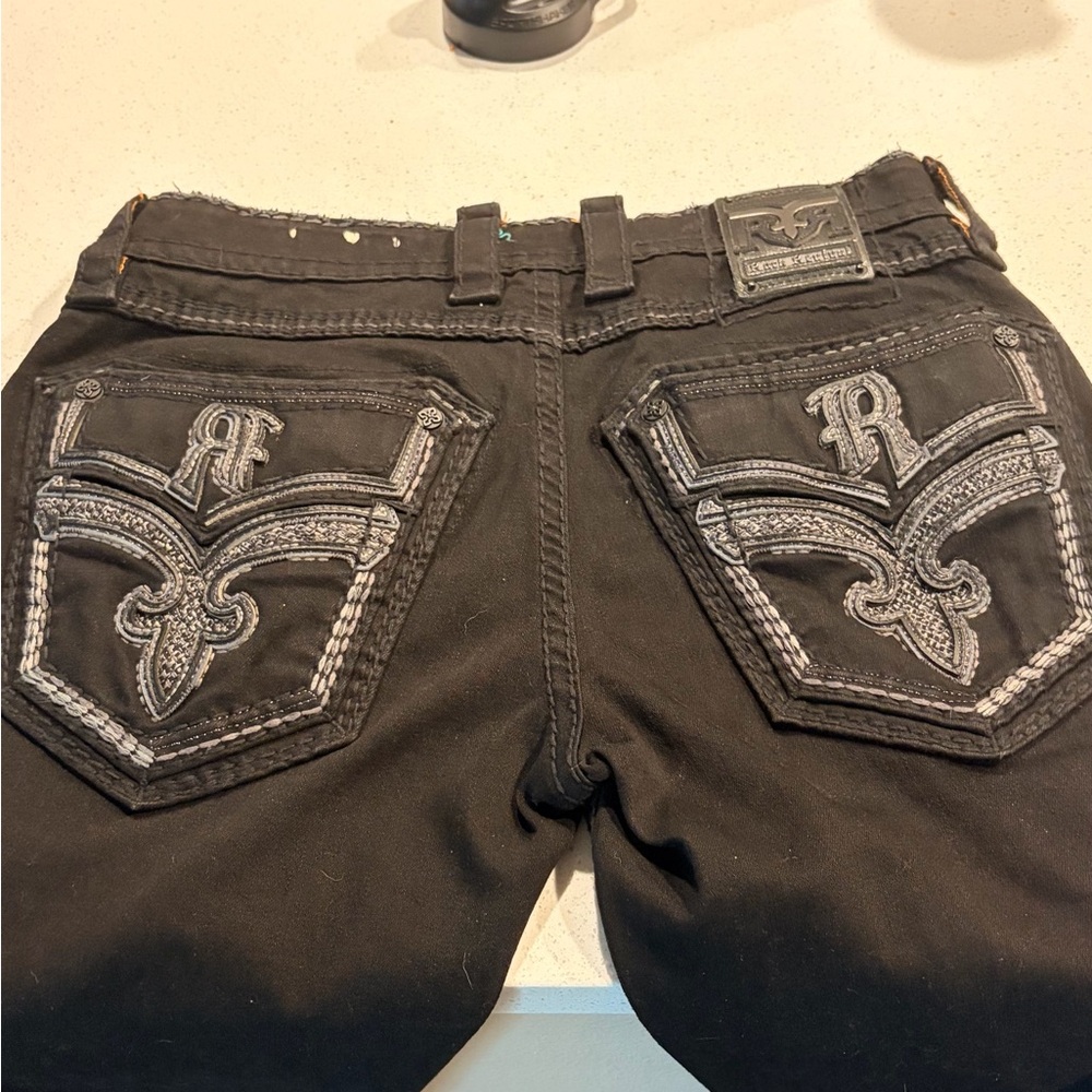 Rock Revival Black Bootcut Jeans